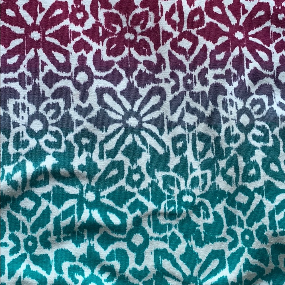 Ruby Rd. Petite Multicolored Knit Top - Picture 8 of 8